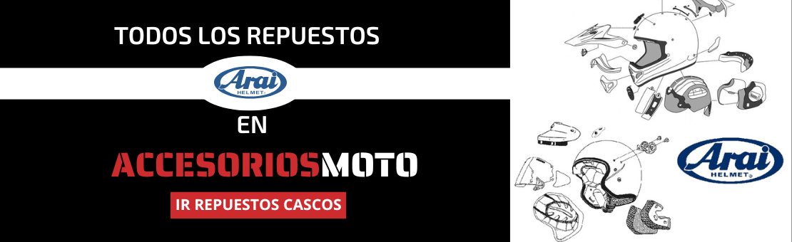Repuestos Arai en Accesorios Moto